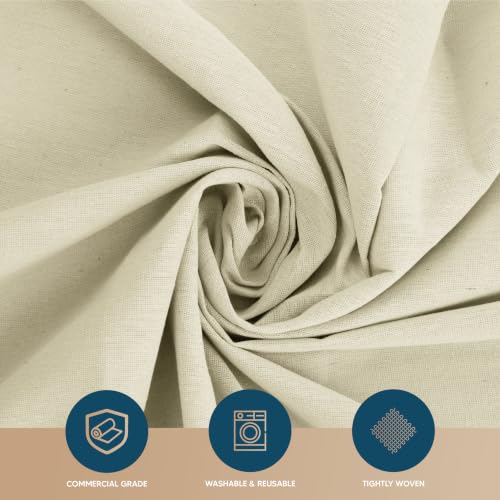 Canvas Drop Cloth 9x12 Ft, Drop Cloth for Painting, 2 Pack - size: 9ft X 12ft ( Pack of 2 )