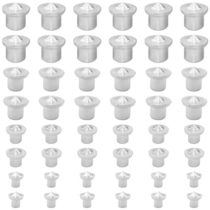48Pcs Dowel and Tenon Center Transfer Plugs Doweling Centering Pins
