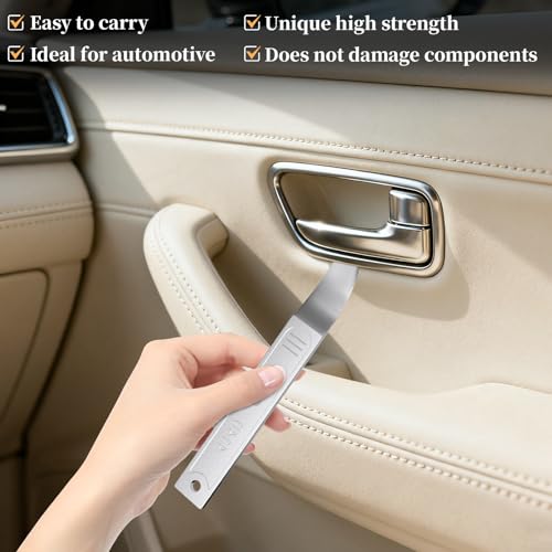 4140 Pry Tool, Trim Removal Tool, Mini Pry Bar for Auto Trim Interior - color: 1 PCS