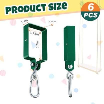 Dunzy Heavy Duty Swings Sets Bracket Kit for Playground Porch Yard, 660 lb