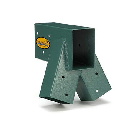 Eastern Jungle Gym Easy 1-2-3 A-Frame Swing Set Bracket, Green - style: A-Frame Swing Set Bracket