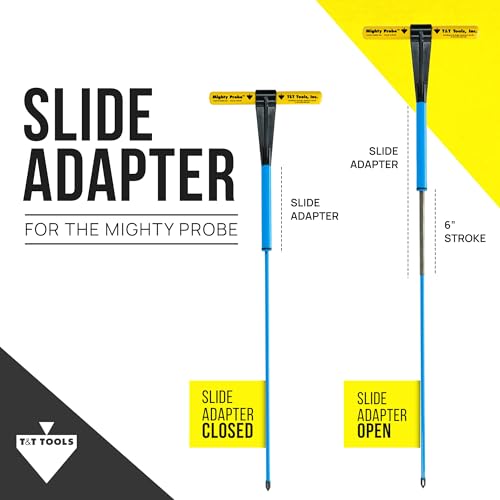 T&T Tools Standard Duty Mighty Probe Slide Adapter - 6" Mini Slide - 1 Pack - size: Standard