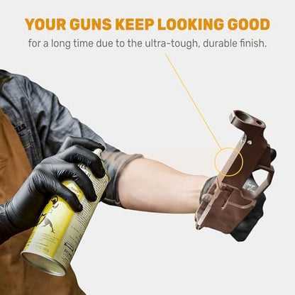 Brownells Aluma-Hyde 2 Epoxy Based Firearms Finish Aerosol Can Desert Tan - color: Desert Tan