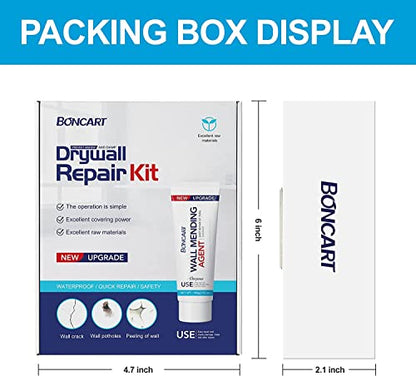 BONCART Spackle Wall & Drywall Repair Patch Kit with Tools - style: 1Pack & Wall Patch