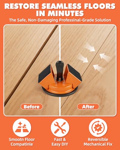LOVECO Floor Gap Fixer Tool Kit with Mallet for Laminate Vinyl LVP Flooring