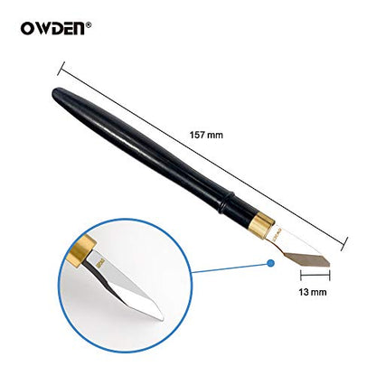 OWDEN Precision Leather Carving and Cutting Knife,Leather tool.