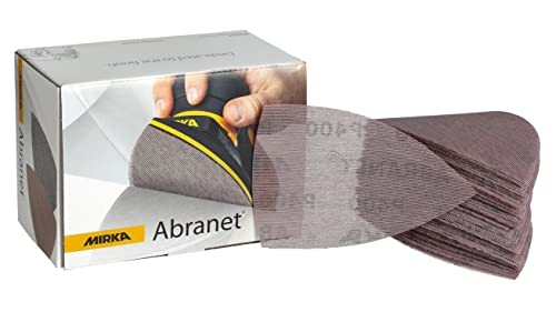 Mirka Abranet Delta Triangle Sanding Discs 4x6x6 Inch Grit 150 - size: Grit 150