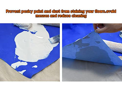 ROLLINGDOG 9 x 12 Ft Paint Drop Cloth (2 Pack)