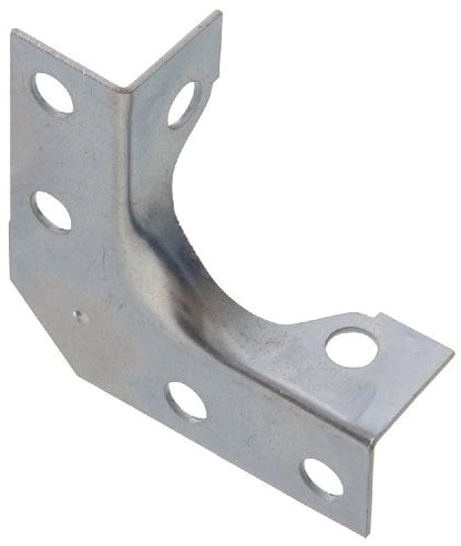 Hillman Hardware Essentials Outside Corner Brace Zinc Plated 2-Inch" x 5/8-Inch" 4 Pack 852185