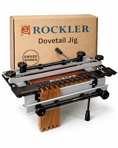 Rockler Dovetail Jig with Router Template Kit, Fits Stock up to 11"