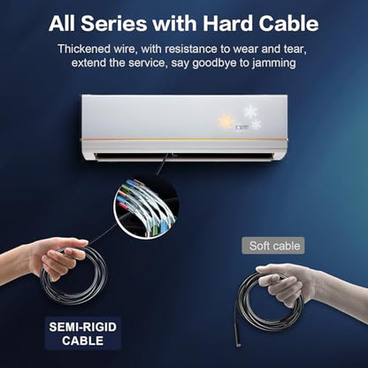 Dual Lens Endoscope Camera with Light Borescope Inspection Camera