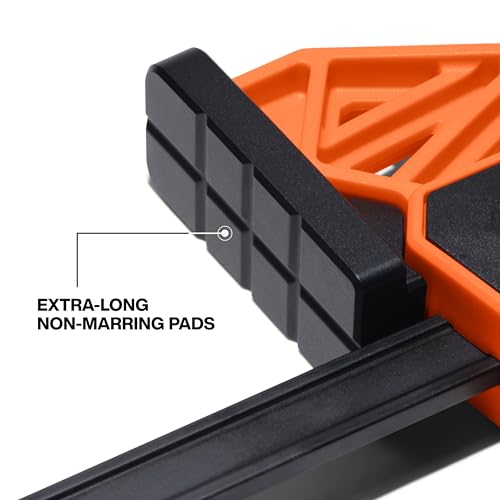 Klein Tools 47550 6-Inch Bar Clamp, 150-Pound Clamping Force, 2-Pack - style: 6-Inch, 2-Pack