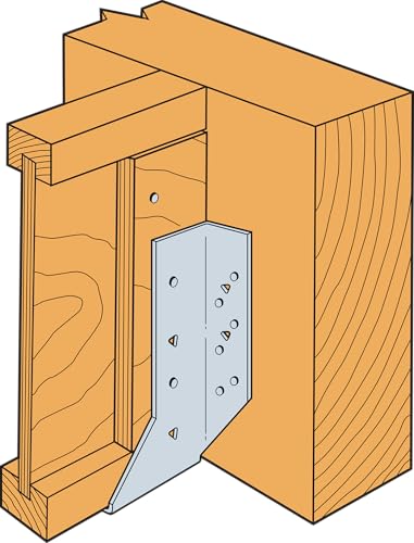 Simpson Strong-Tie HU4.12/11 HU Heavy Face-Mount Joist Hanger - 4-1/8 in. x 10-5/16 in. x 2-1/2 in., 14-Gauge Zinc Galvanized Steel, Versatile Joist Fit, Designed for Demanding Loads