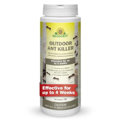 Neudorff Outdoor Ant Killer Ant Bait Granules for Organic Gardening 1 LB - size: 1 LB. (Ants)