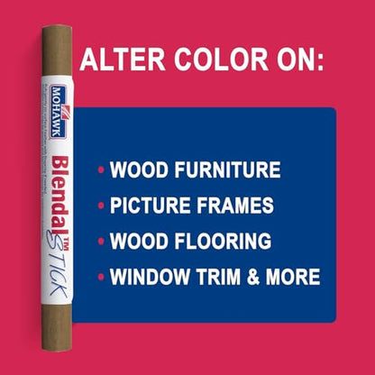 Mohawk Finishing Products Blendal Wood Finish Color Stick, Mocha M340-0040, 1 Count - color: Mocha