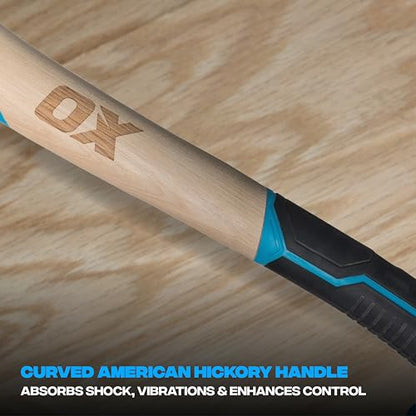 OX 20 oz Framing Hammer, Milled Face Claw Hammer, Martillos de Construccion - style: 20-oz Hammer + Grip