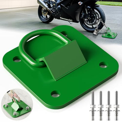 D Ring Anchor Plate, Reusable Concrete Anchor Plate, 1 Pack - color: 1 Pack
