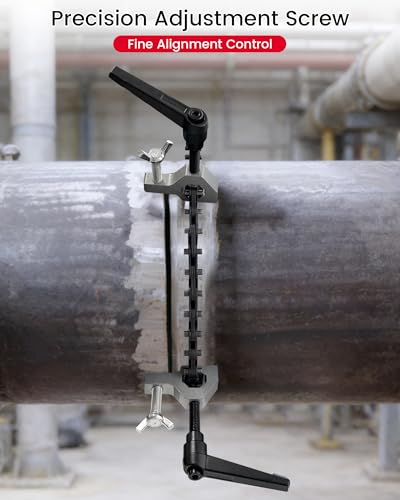 Adjustable Pipe Alignment Chain Pliers Clamp for up to 14" Round Pipes