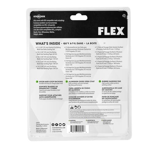 FLEX 41-Piece Oscillating Tool Sanding Project Set - FAM40003-41 - style: Sanding Project Set