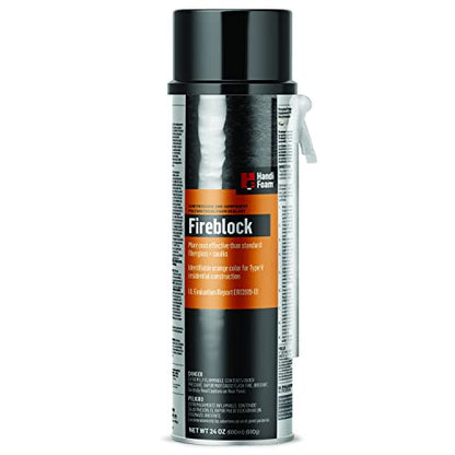 24 oz Fireblock Sealant Straw Foam - style: Straw Foam