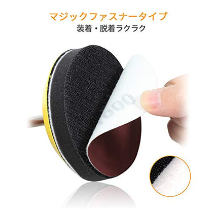 SPEEDWOX 100PCS 3" 1000 Grit Sanding Discs, Hook and Loop No Hole Sandpaper - style: 1000-Grit