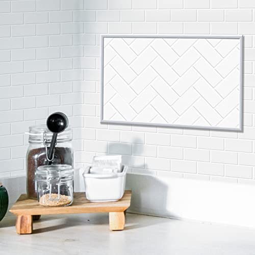 Art3dwallpanels Peel and Stick Trim for Backsplash, 10 Ft, Silver - color: Silver, size: 10 Feet