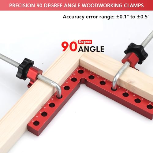 Wood Clamps for Woodworking Right Angle Clamping Kit 90 Degree - size: 2Pack Set*box (5.5")