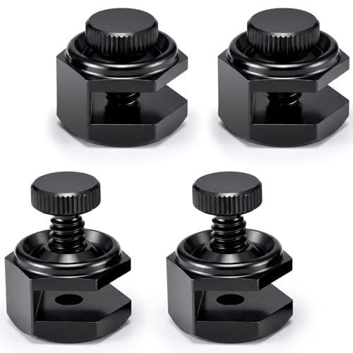 4 Pack Stair Gauge Set, Layout Tool for Framing Square, Black - color: Black