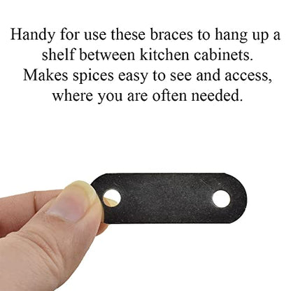 Flat Depth Hanger icture Frame Canvas Z Clips Spring Retaining Clips DIY Picture Framing Tools 48mm Length with Screws 10Sets Silver - size: Flat-10pcs