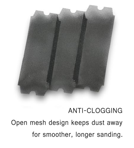 Sand Screen Sanding Mesh Sheets Grit 120, 12 Pack, 4-3/16" x 11-1/4", Medium Grit Sandpaper Mesh for Wood, Drywall, and Metal - style: #120-12pcs