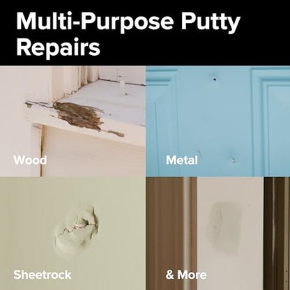 J-B Weld Multi-Purpose Putty - Quart - Home Exterior & Interior - size: 0.25 Gallon