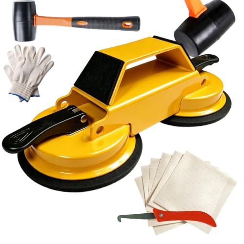 Floor Gap Suction Cup Tool for Wood, Hardwood, Vinyl, Laminate, Lvp Floor