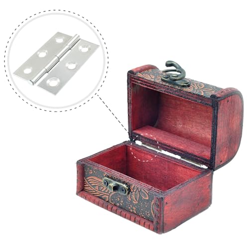 16PCS 2 Inch Stainless Steel Door Folding Butt Hinges, Silver - style: 16Pcs 2" Silver