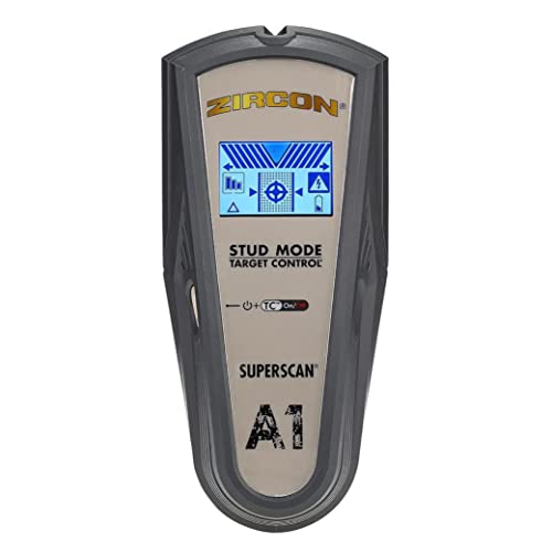 Zircon SuperScan A1 Advanced Stud Finder with Target Control and StudScan Mode - style: A1