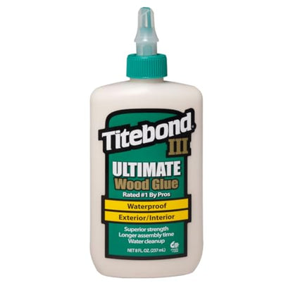 Titebond 1413 III Ultimate Wood Glue, 8-Ounces - size: 8 Fluid Ounce