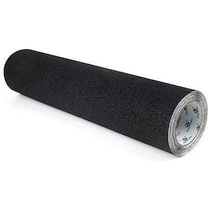 BOMEI PACK Black Anti Slip Tape, 20 Inch x 16.5 Foot Non-Slip Traction Grip Tape for Stairs, Waterproof Stair Treads Grip Non Slip, Non Skid Tape for Steps, Outdoor Black Grip Tape - size: 500mm