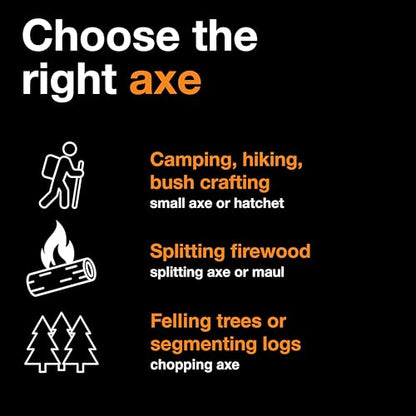Fiskars X27 Super Splitting Axe 36", for Taller Users on Large Logs - style: 36" Splitting Axe