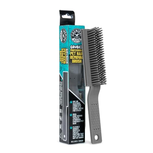 Chemical Guys, Multi-Surface Pet Hair Removal Brush for Upholstery & Carpet