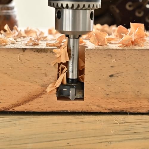 MOLLOM 9/16" (14.3mm) Carbide Forstner Drill Bit - size: 14.3mm | 9/16" (Imperial System)