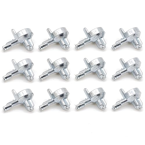 ReplacementScrews Billy Bookshelf Hardware Kit Compatible with IKEA (131372, 119081, 101351, 118331) - All Cams, Dowels & Pins/Pegs Needed for Assembly