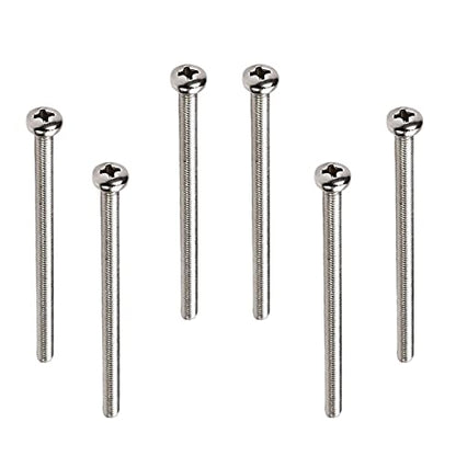 30Pcs M4-0.7 x 70mm Pan Head Phillips Machine Screws - size: M4 x 70mm