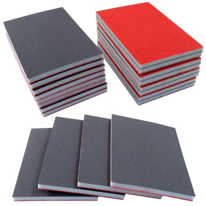 20Pcs 400 Grit Sanding Sponge Set - style: 400 Grit-20 Pcs