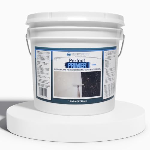 Perfect Primer Encapsulant | Asbestos Sealer | No Mastic Removal Required | Adheres New Coatings To Old Mastics | Medium Grey | 1 Gallon (3.7 Liters)