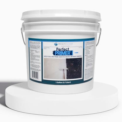 Perfect Primer Encapsulant | Asbestos Sealer | No Mastic Removal Required | Adheres New Coatings To Old Mastics | Medium Grey | 1 Gallon (3.7 Liters)