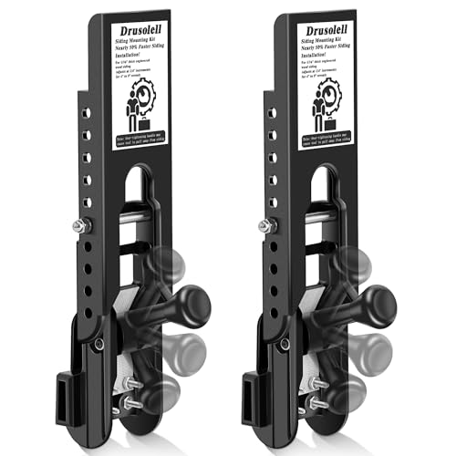 Siding Tools Compatible with 5/16- Inch Fiber Cement Siding - style: Black