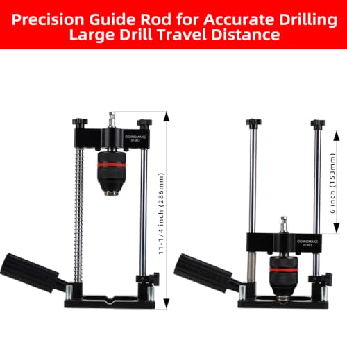 GOINGMAKE Drill Guide for Straight Holes, Portable Drill Guide