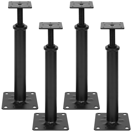 House Jacks for Leveling, Black, 4 PCS