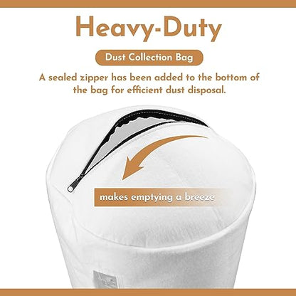 70334 1 Micron Polyester Dust Filter Bag for Wall Mount Dust Collectors