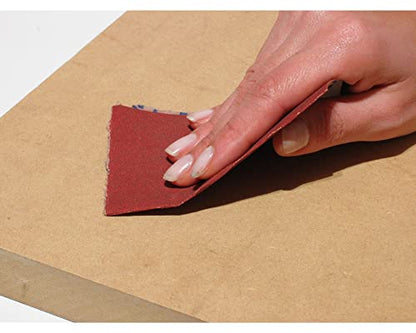 VSM 1-1/2" x 50yd (150'), 60 Grit (Medium) Aluminum Oxide Sanding Shop Roll, F-Weight Cotton Cloth Backed Sandpaper Roll for Hand Finishing, Woodworking, Metal Working, Polishing - style: 60 Grit