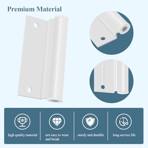 2 Pcs 2579475 Bottom/Lower Screen Door Leaf Hinge W/Screws Fits Andersen - style: 2 Pcs